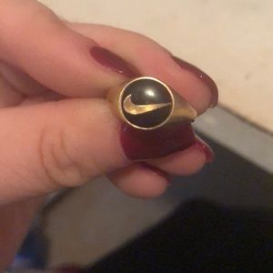nike gold ring